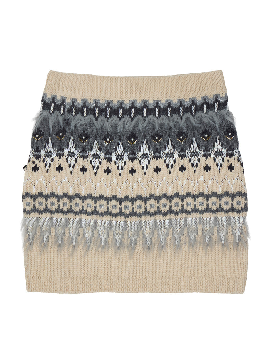 UND LADY NORDIC KNIT SKIRT