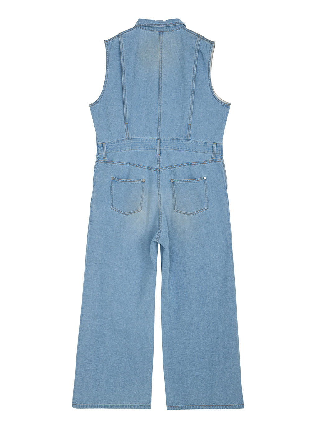 MEDI GRUNGE DENIM WIDE ROMPERS
