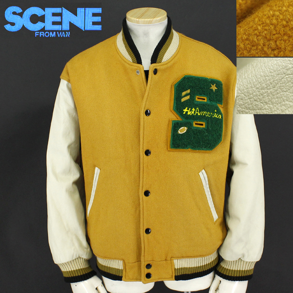 廃盤希少！美品 SCENE シーン VAN ヴァンヂャケット 豪華レタード刺繍