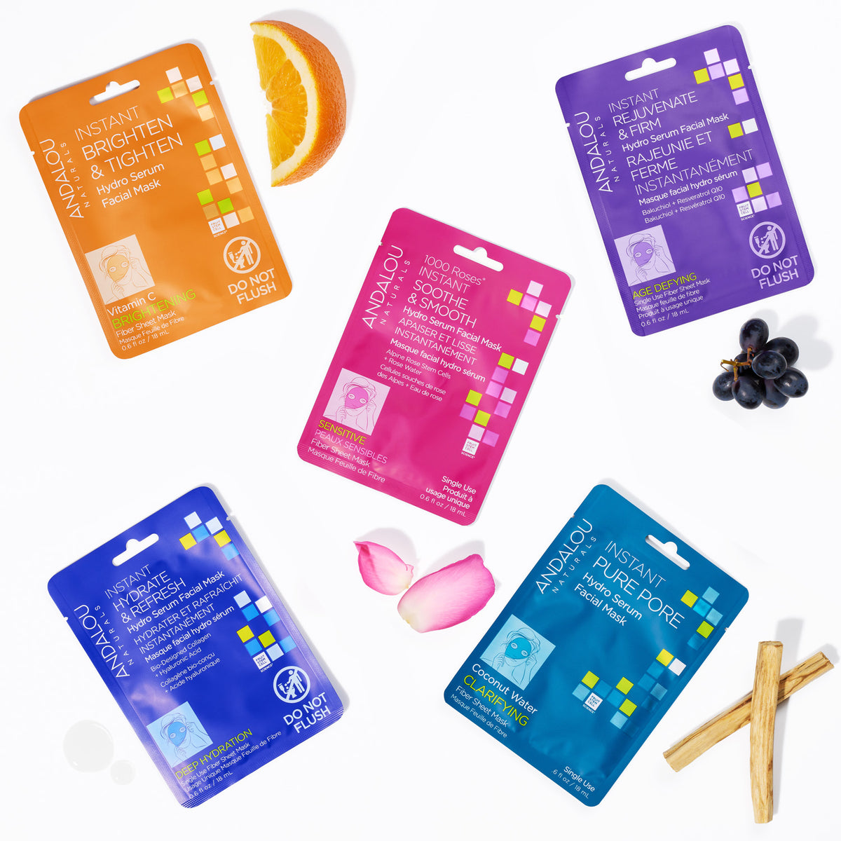Age Defying Instant Rejuvenate & Firm Sheet Mask– Andalou Naturals US
