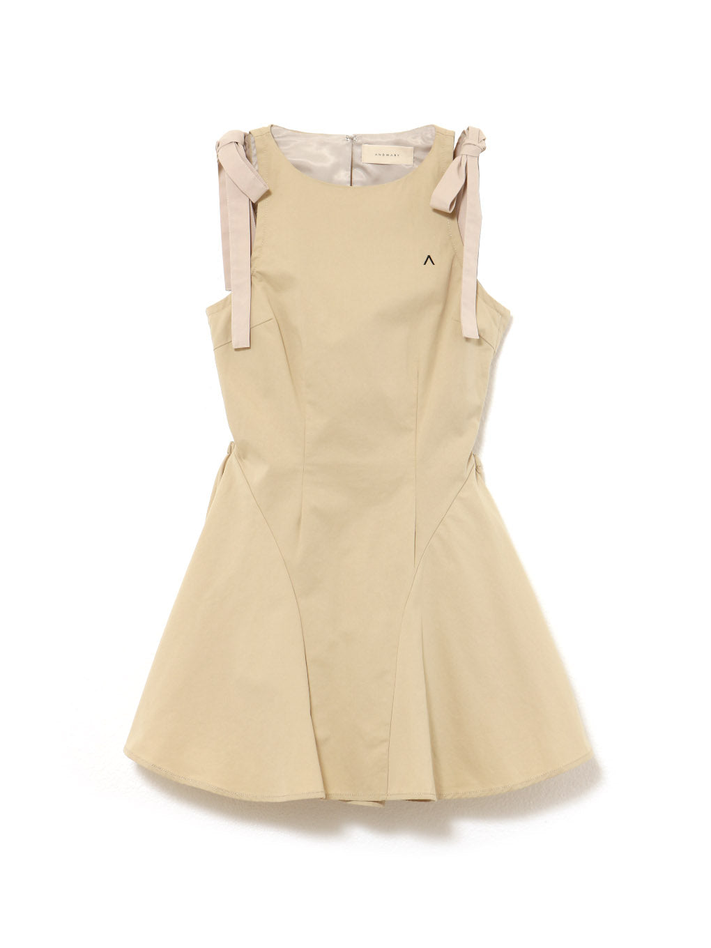 ANDMARY】Jozy ribbon flare mini dress
