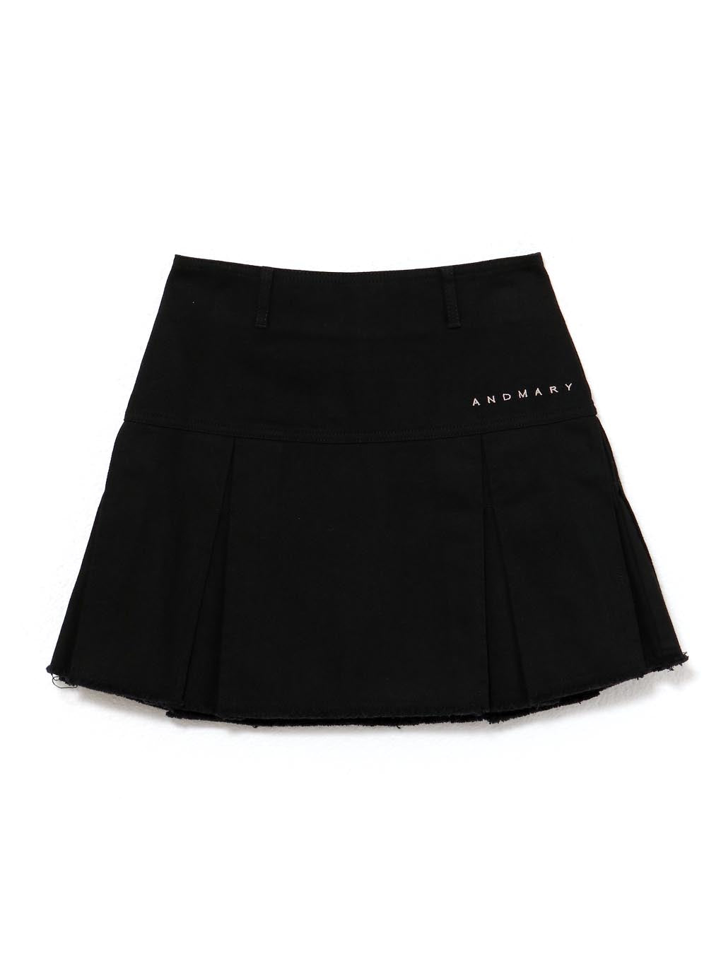 Mary logo cotton skirt