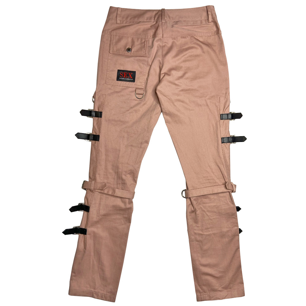 Dolce & Gabbana 2003 Runway Sex Bondage Pants - 38 – Angeles Vintage