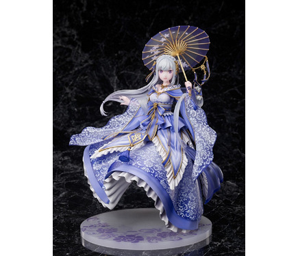 リゼロ」エミリアが中国の伝統衣装“漢服”姿でフィギュア化！ 透明感