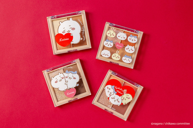 ちいかわ」ハートがテーマのコスメシリーズ登場♪ ハチワレ＆うさぎも