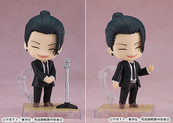 呪術廻戦」五条悟＆夏油傑がスーツ姿でねんどろいど化！ “まくり”や