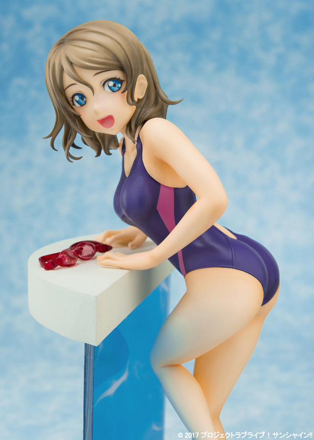 ラブライブ！サンシャイン!!」曜ちゃん、競泳水着が眩しい 千歌ちゃん