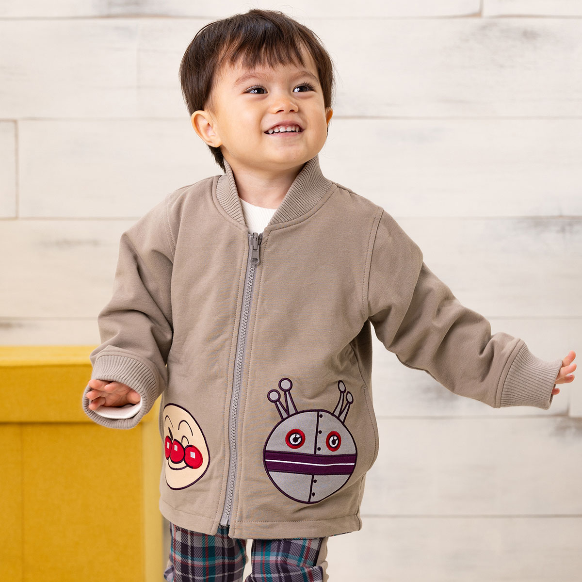 チェックリバーシブルジャケット｜アイテム｜アンパンマンキッズ