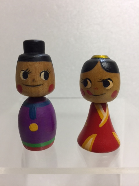 2体セット☆不二家 ペコちゃん・ポコちゃん 雛人形 お雛様・おだいり