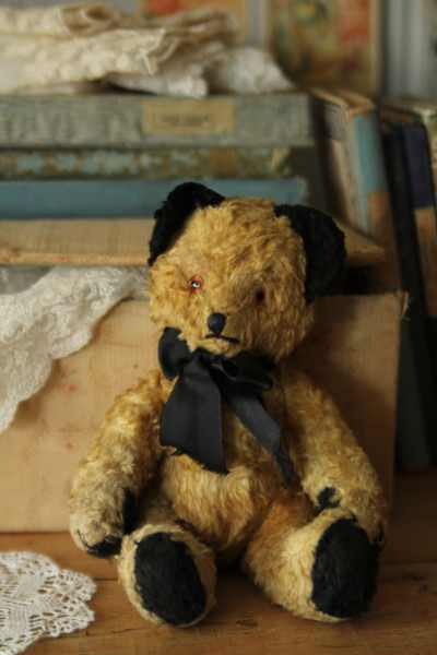 アンティークスーティータイプベア テディベア クマぬいぐるみ 東欧