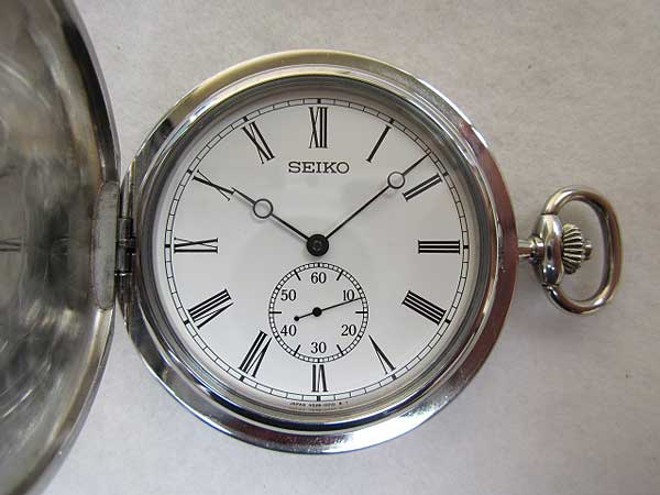 SEIKO 鉄道時計 懐中時計 手巻き 昭43 北 1117 国鉄 スモセコ SEIKO