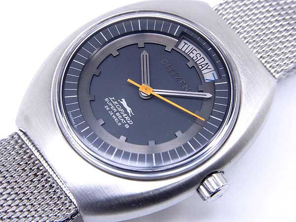 JA-1475| シチズン CITIZEN LEOPARD レオパール SUPER-BEAT8 ブラック