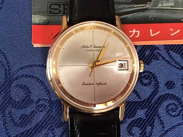 JA-1240| セイコー チャンピオン カレンダー 19石