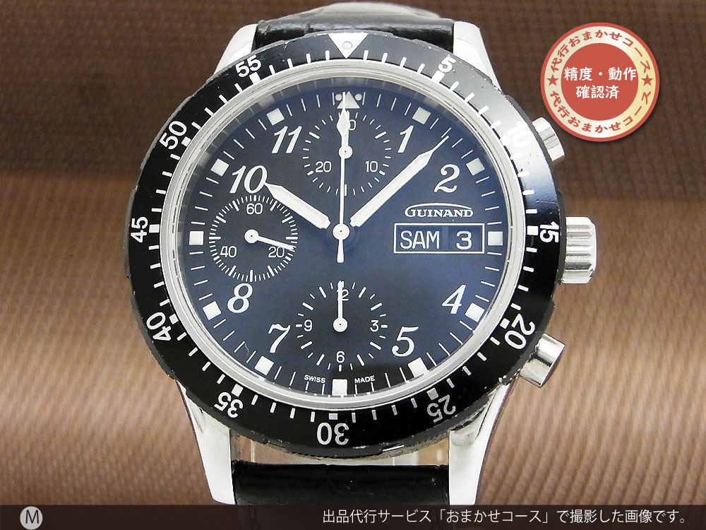HA-6274| ドイツ/ギナーン 3reg.クロノグラフ 20.50-02 Cal.7750 10