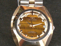 テクノス ボラゾンタイガー 1970年 超鋼 自動巻き メンズ | アンティー