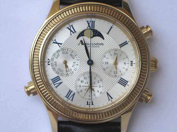 アクア・スキュータム 150th 限定 グランドコンプリケーション クロノ