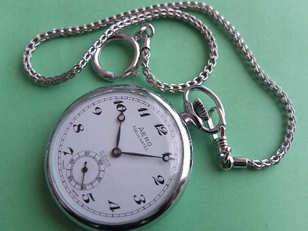 アエロ AERO NEUCHATEL ニューシャテル 手巻き 美品 ポケットウォッチ