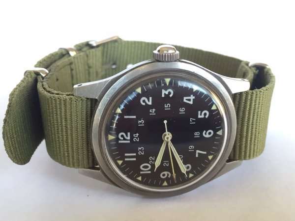 ベンラス 1965年製 ベトナム戦争 米軍官給品 アメリカ軍用時計 ハック