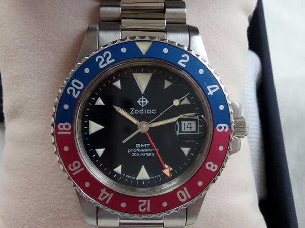 ゾディアック Zodiac GMT 200m professional クォーツ 美品 | アン