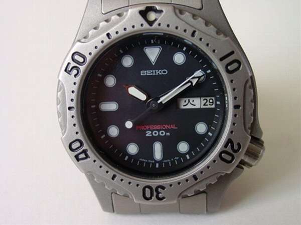 ⭐️希少⭐️ 予備コマ付⭐️SEIKO プロフェッショナル200mチタン