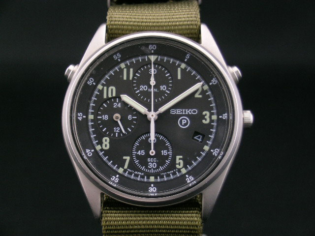 セイコー SEIKO 英国防省採用 ミリタリー・クロノグラフ Gen.2 | アン