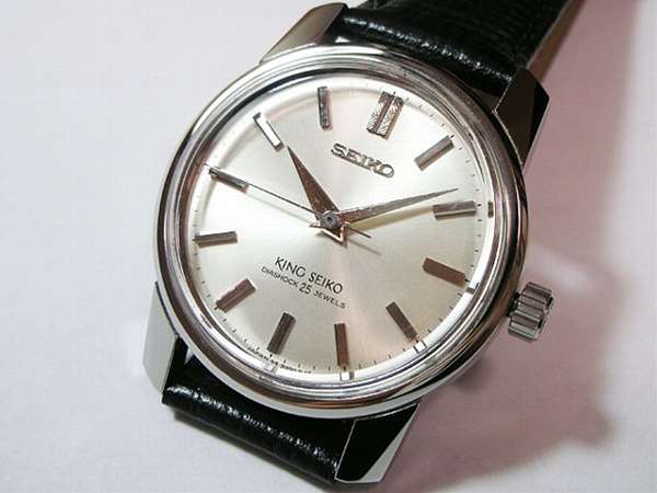 セイコー カマ型規正付き キングセイコー 裏スケ仕様 | アンティー