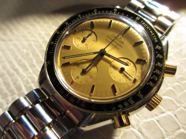 オメガ スピードマスター クロノグラフ SS/YGコンビ 自動巻き | アン