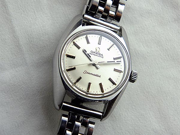 オメガ レディースシーマスター 自動巻 Cal.671 新品風防交換済み Ref