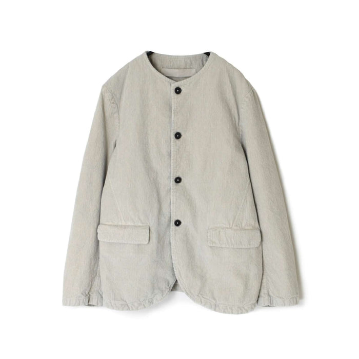 Vas-y Lentement | 9WALE CORDUROY MEN'S SIDE VENTS NO COLLAR JACKET