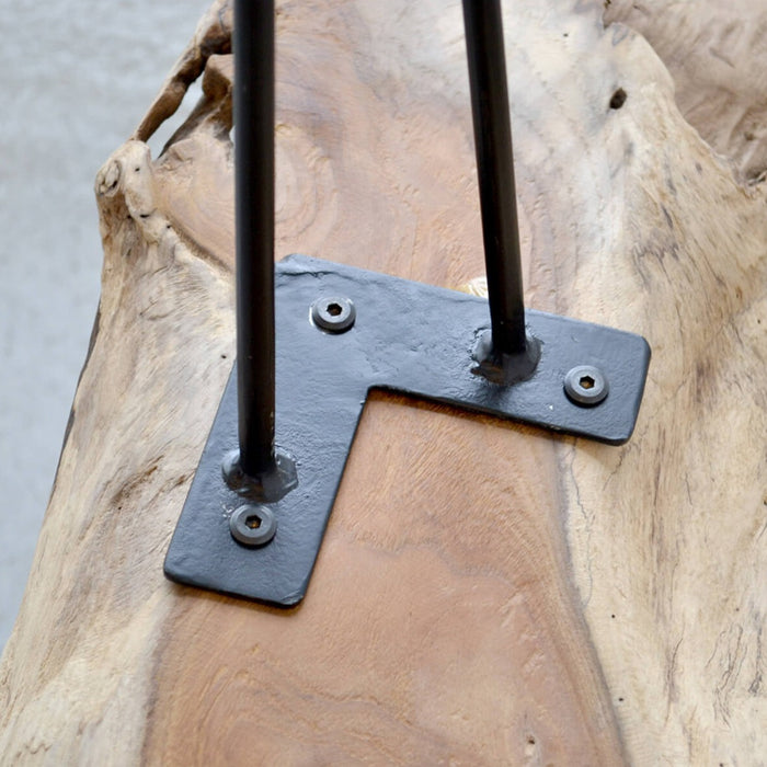 Rustic Wood ナチュラルコーヒーテーブル — ANTRY USE ONLY GENUINE