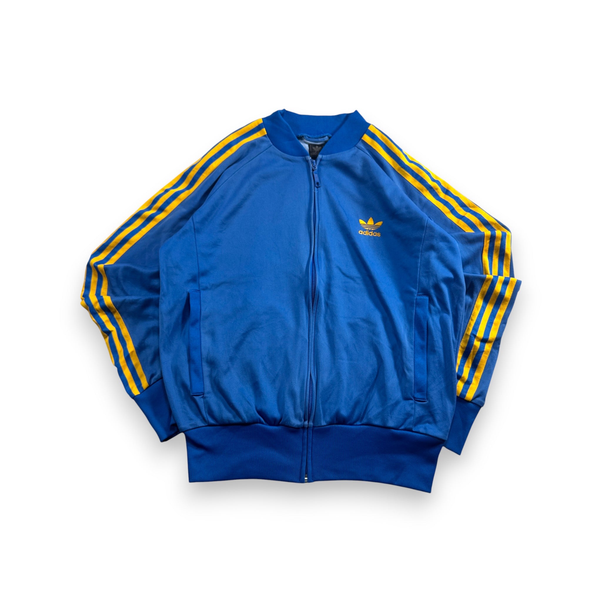 00s アディダス adidas ATP トラックジャケット 青 黄色 M ad-u-2505
