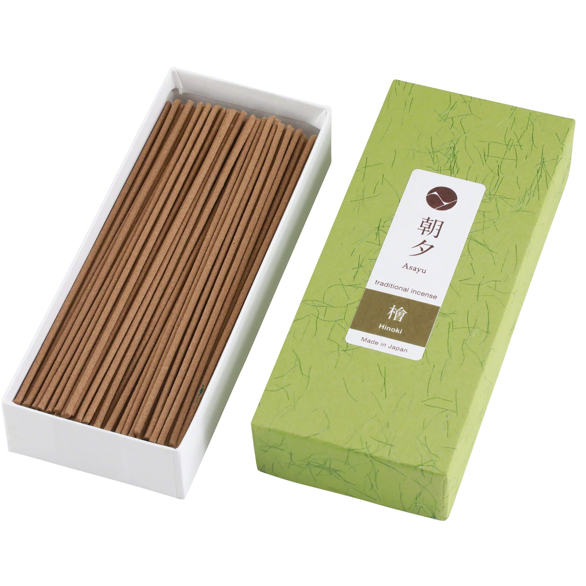 Hinoki Cypress Traditional Incense Sticks 40g, 100% Natural