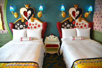 東京ディズニーランドホテル、宿泊者限定の掛け布団カバー・枕カバー