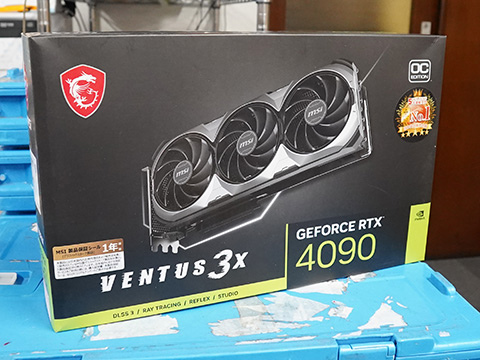 MSI「GeForce RTX 4090 VENTUS 3X E 24G OC」が発売 - AKIBA PC Hotline!