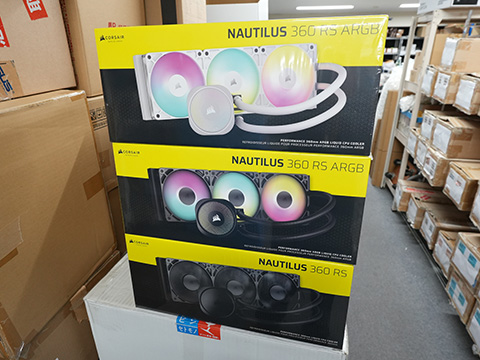 CORSAIRの簡易水冷クーラー「NAUTILUS RS/RS ARGB」が発売、計6モデル