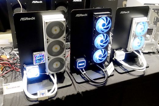 ASRockがついに簡易水冷参入！TDP 500W超クーラー「Taichi Aqua」や