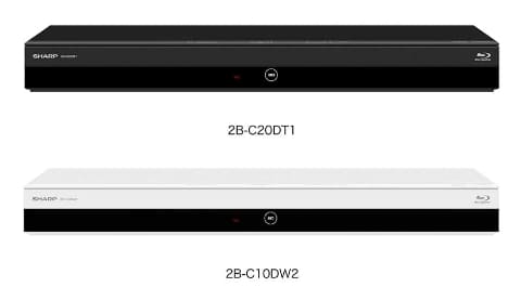 シャープ、録画番組を約1分でざっくり確認「AQUOSブルーレイDT1/DW1