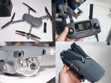 DJI、アルペンホワイトのドローン「Mavic Pro」をAppleと直販サイトで