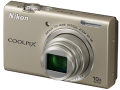 ニコン、10倍ズームの1,600万画素コンパクト「COOLPIX S6200