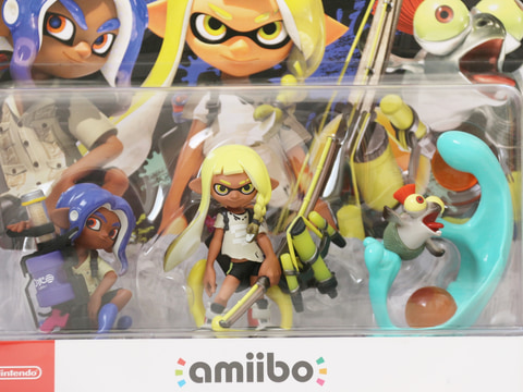 スプラトゥーン3」のamiibo 3種を入手！ さっそく撮影してみた - GAME