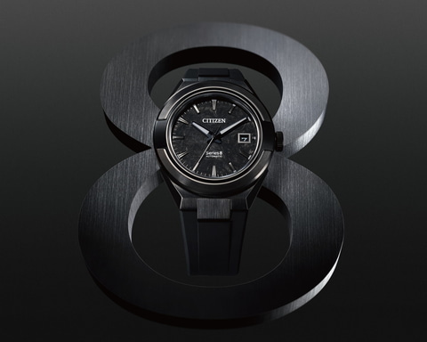 シチズン シリーズエイト オールブラックを9月22日発売 - Impress Watch