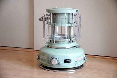 センゴクアラジンレトロ カセットガスストーブ グリーン