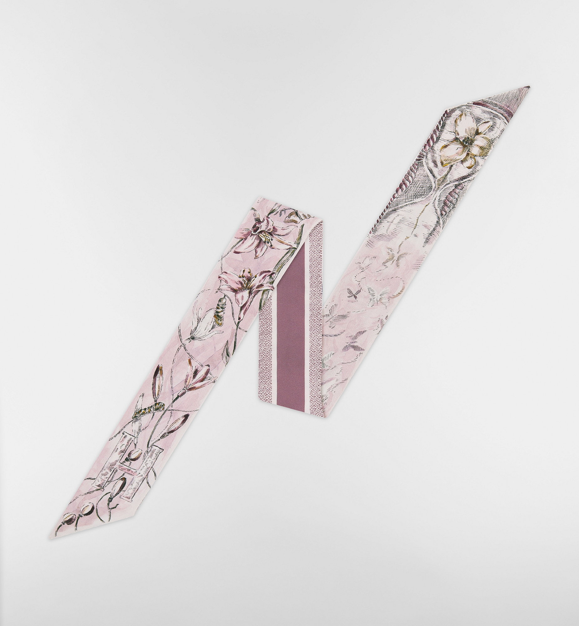 DIOR | ABCDior ミッツァ スカーフ H Hémérocalle - Heures シルクツイル