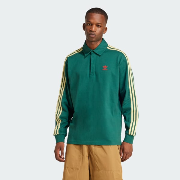 アディダス アディカラーラグビーポロシャツ - ホワイト | アディダス