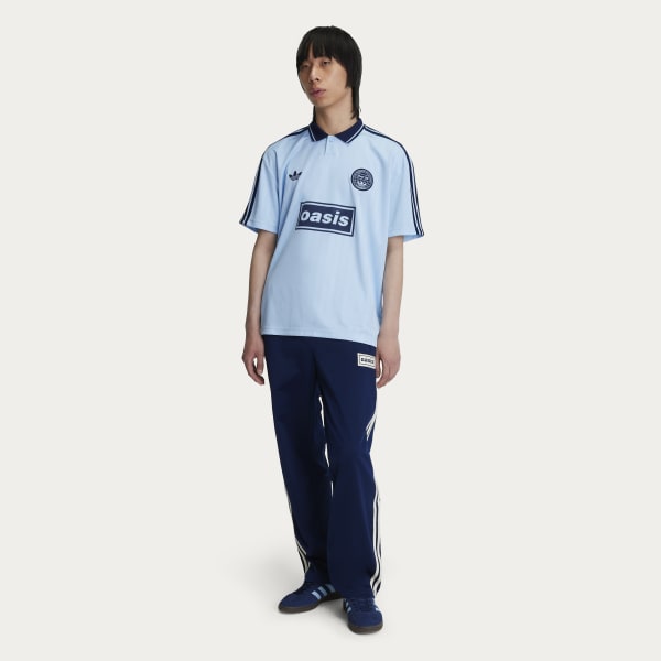 adidas Originals × Oasis ツアー ジャカード ジャージ - ブルー