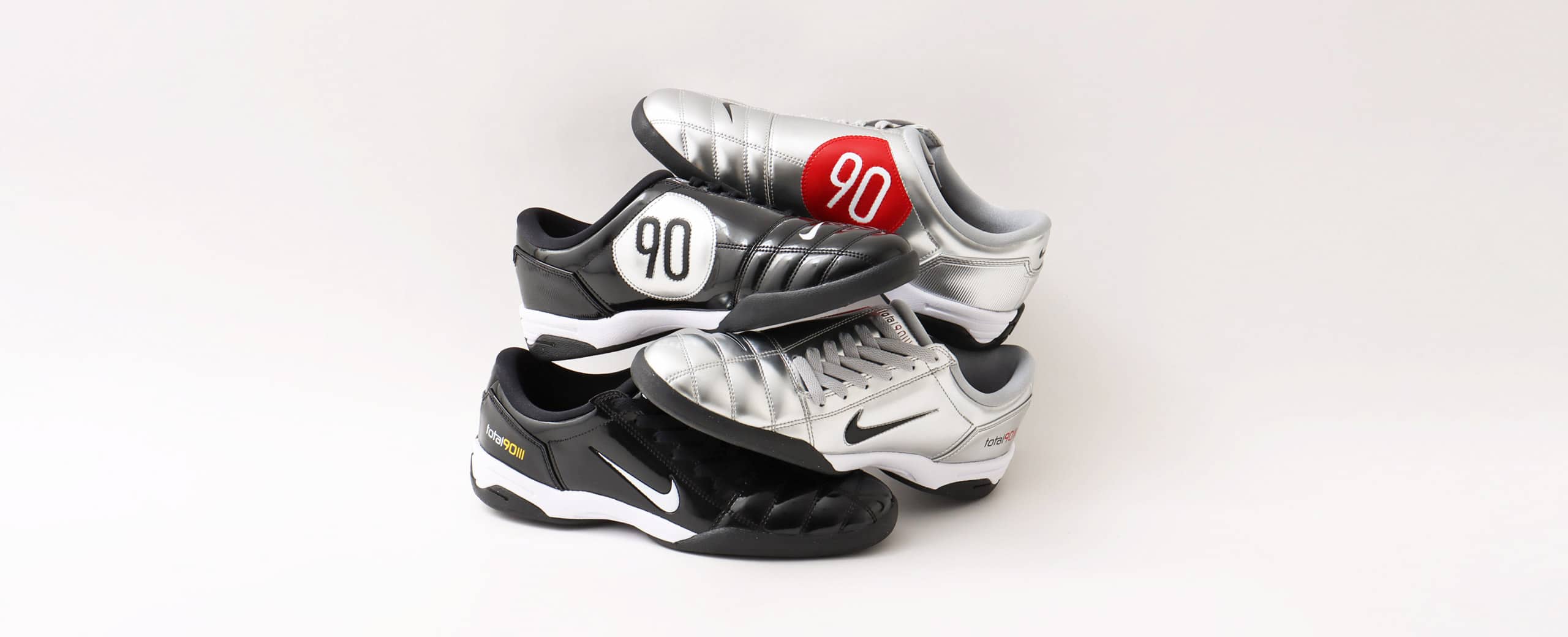 NIKE T90 SP BLACK/WHITE-METALLIC SILVER（ナイキ T90 SP-ブラック