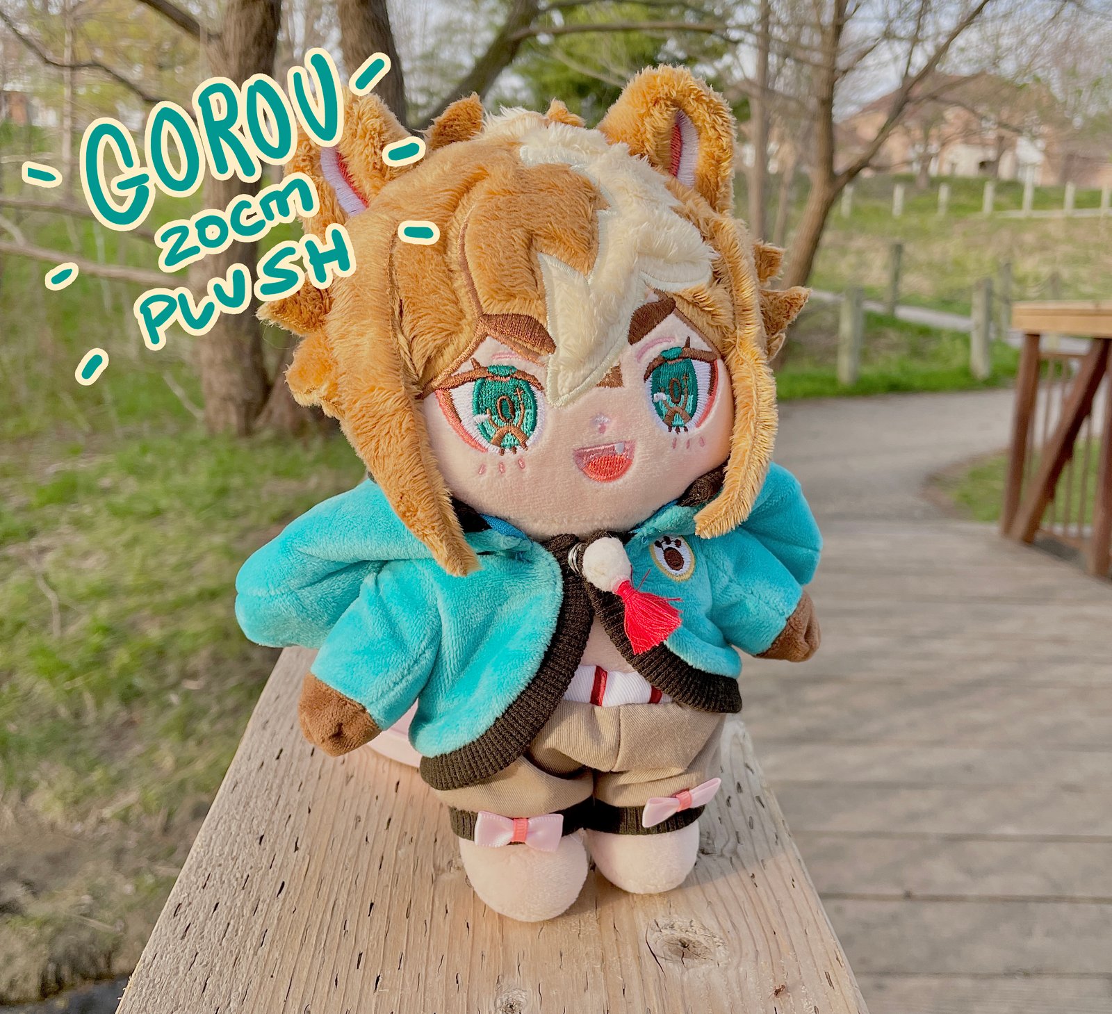 ⭐Gorou 20 cm Plush (READY TO SHIP) | cwilock