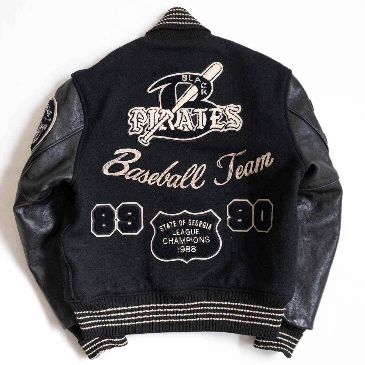 Whitesville スタジャン レザー 本革 アメカジ フットボール