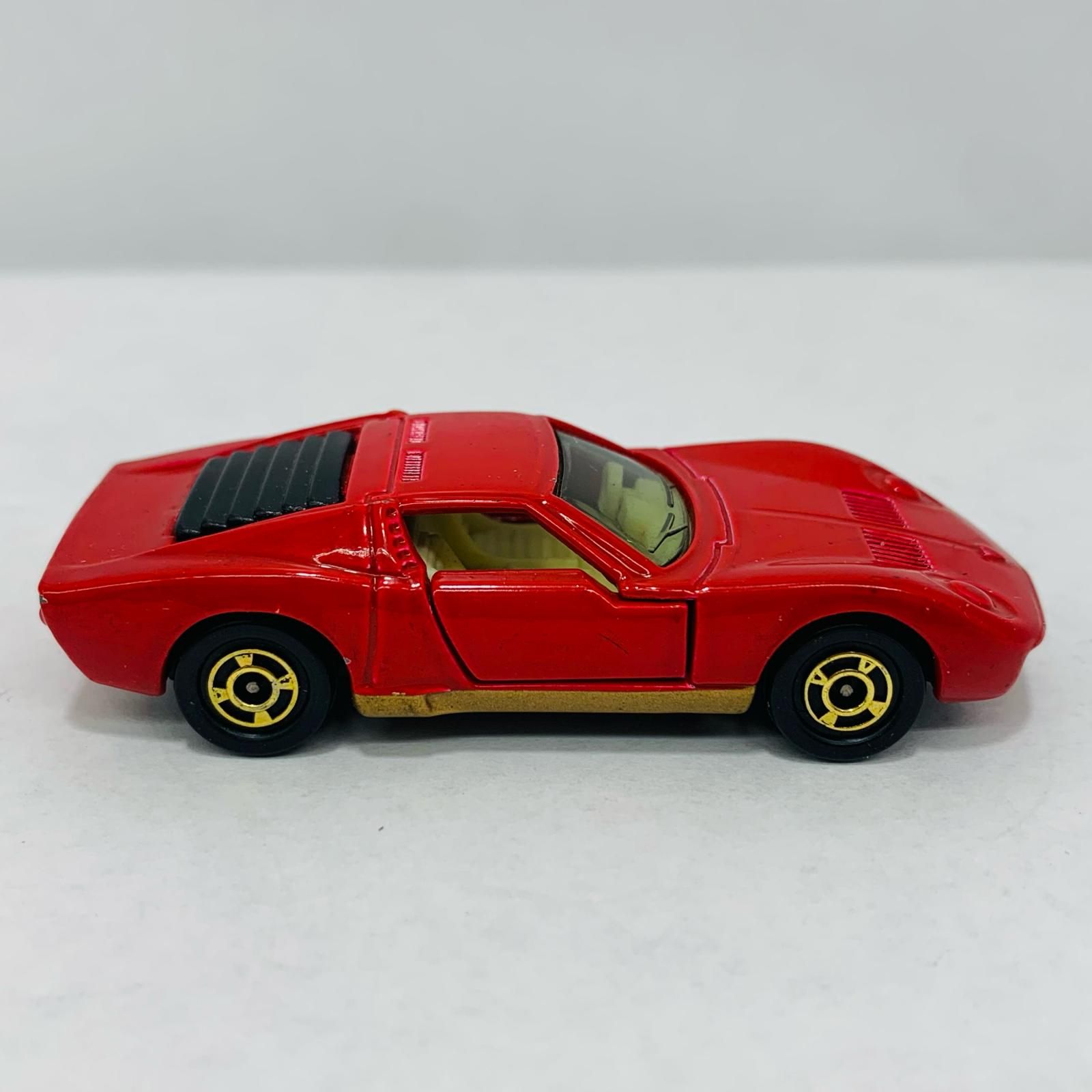 中古 おもちゃ・玩具 ランボルギーニミウラSV トミカ外国車シリーズF40
