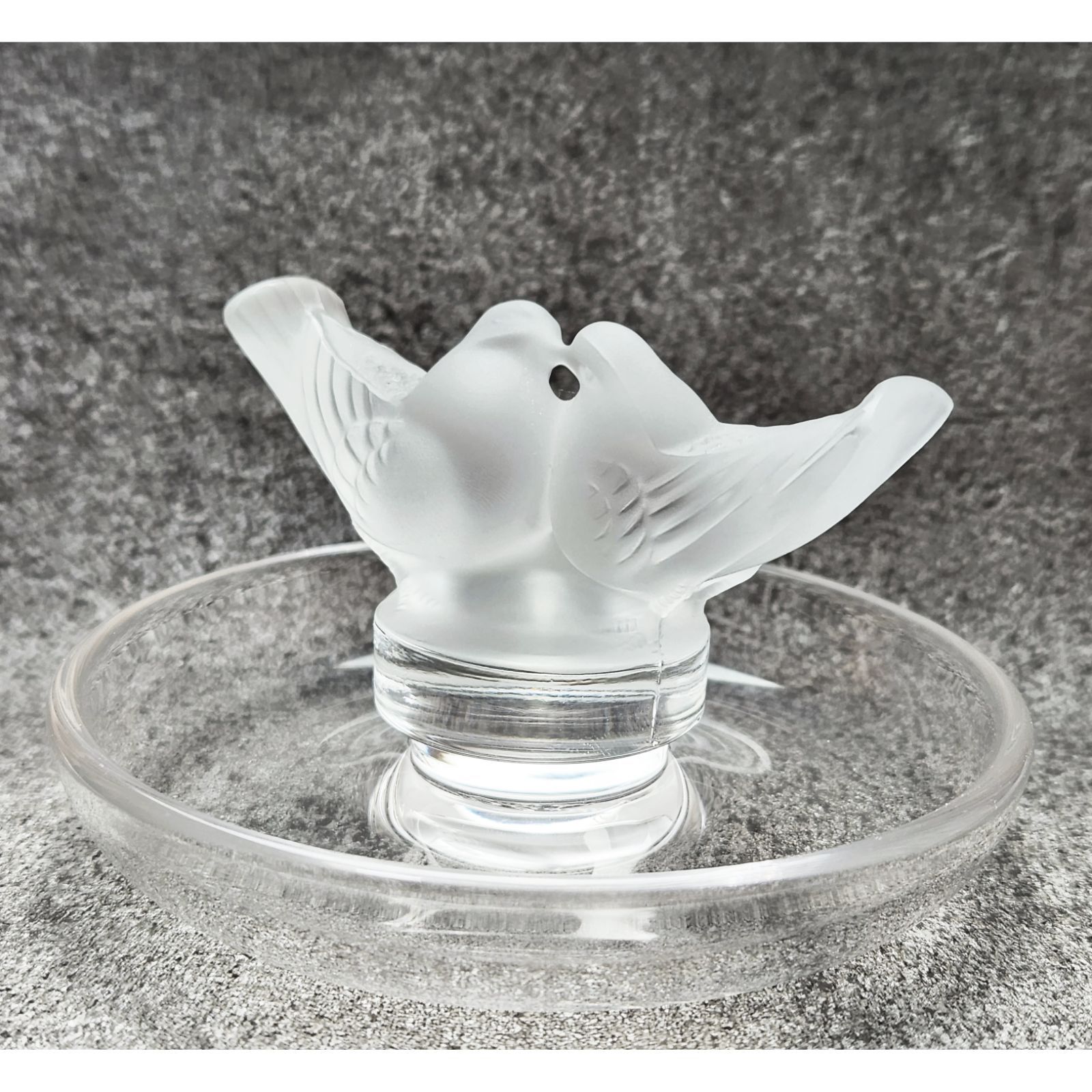 ラリック LALIQUE ドゥコロンブ Deux Colombes リングトレイ ラリック